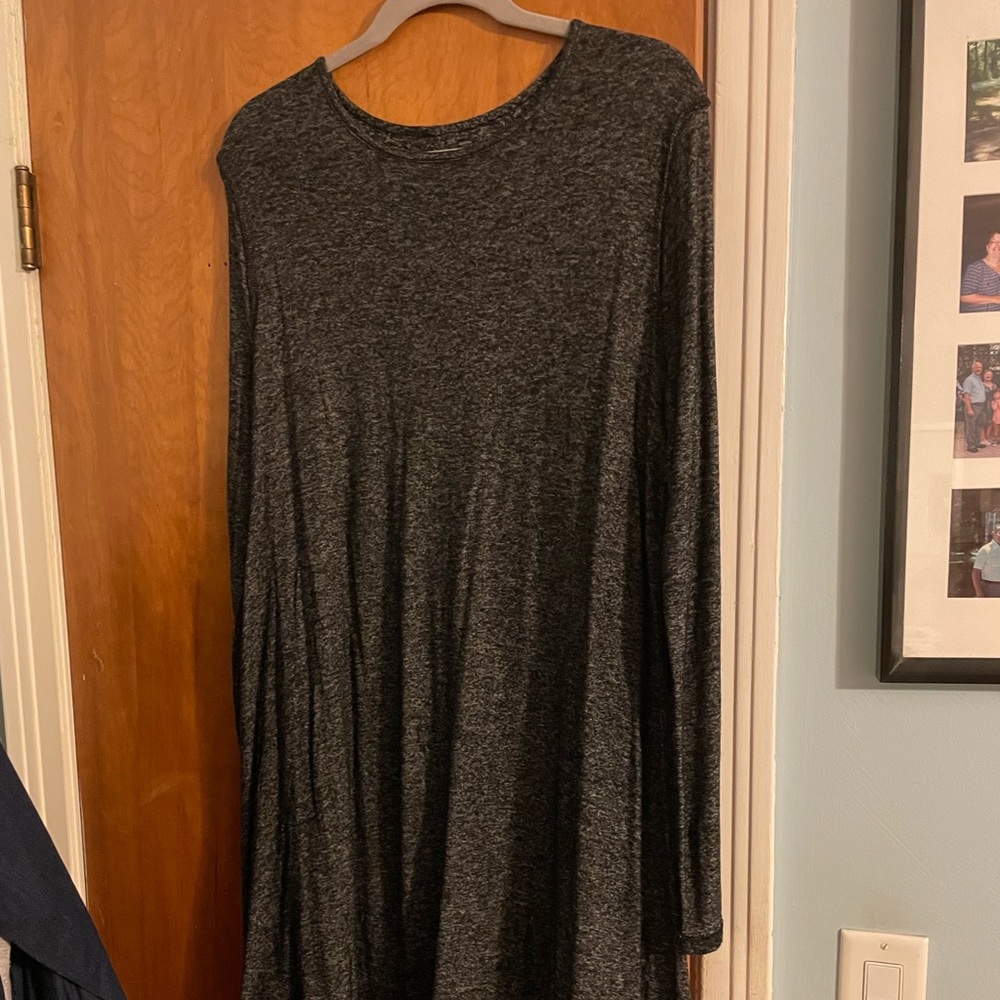 Old Navy plush knit swing dress